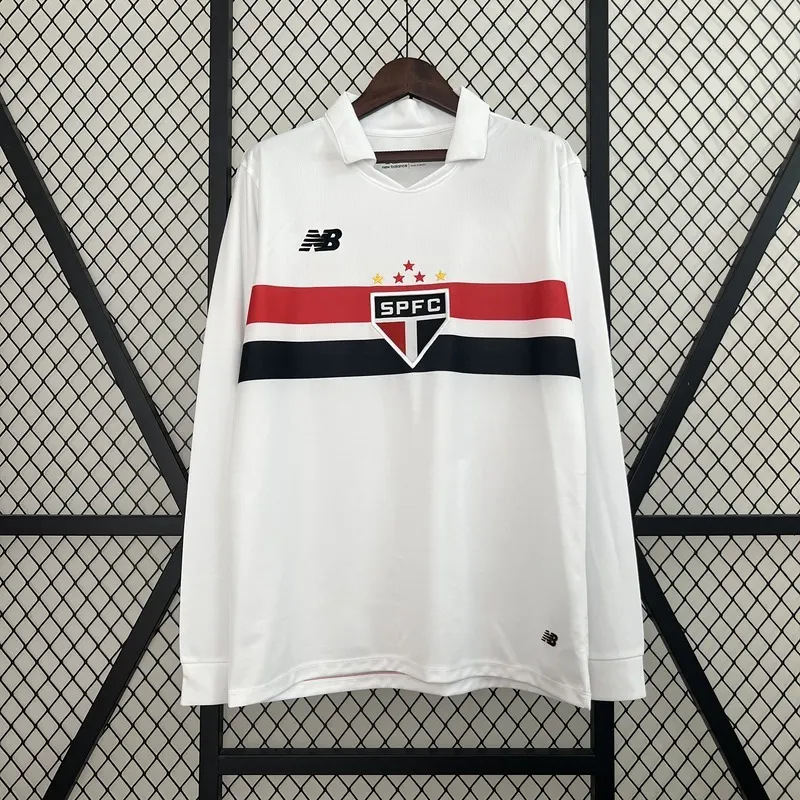 São Paulo Titular 24/25 Manga Longa
