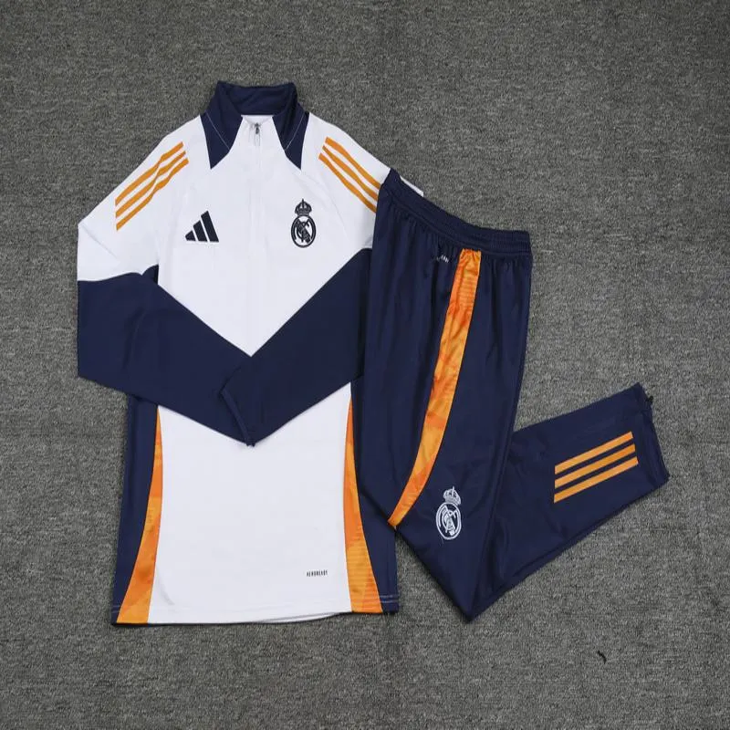 Conjunto Real Madrid Branco 24/25