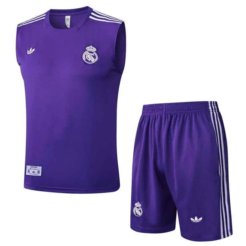 KIT REGATA Real Madrid Roxo 25/26
