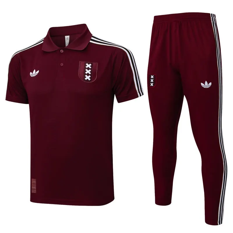 KIT POLO Ajax Vinho 25/26