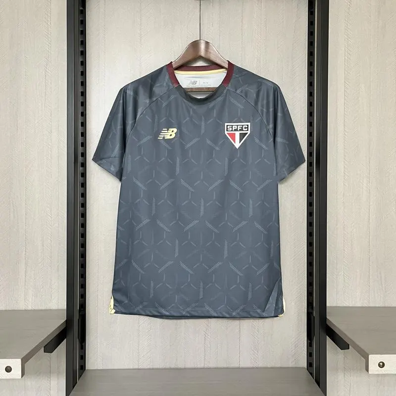 São Paulo Treino Cinza 25/26 Torcedor