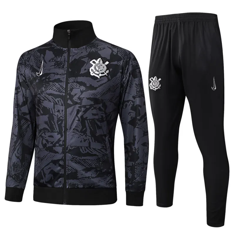 Conjunto Viagem Corinthians Preto 25/26