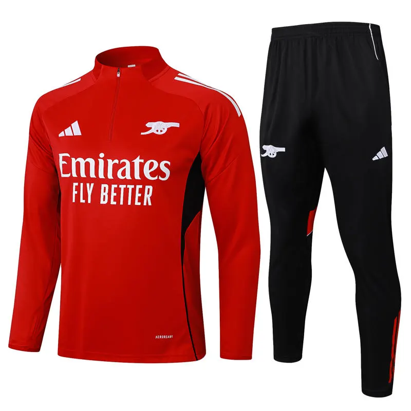 Conjunto Treino Arsenal Vermelho 25/26