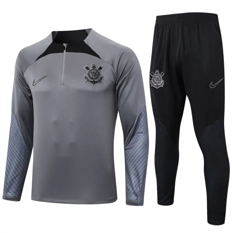 Conjunto Treino Corinthians Cinza 25/26