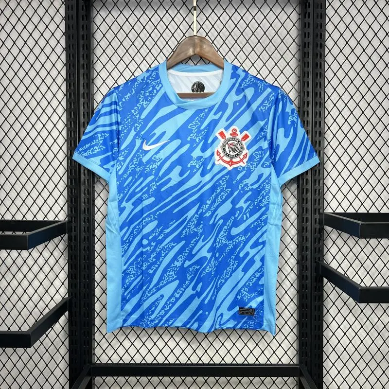 Corinthians Goleiro Azul Torcedor