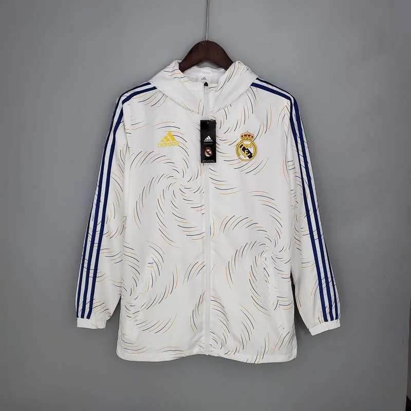 Corta Vento Real Madrid Branca
