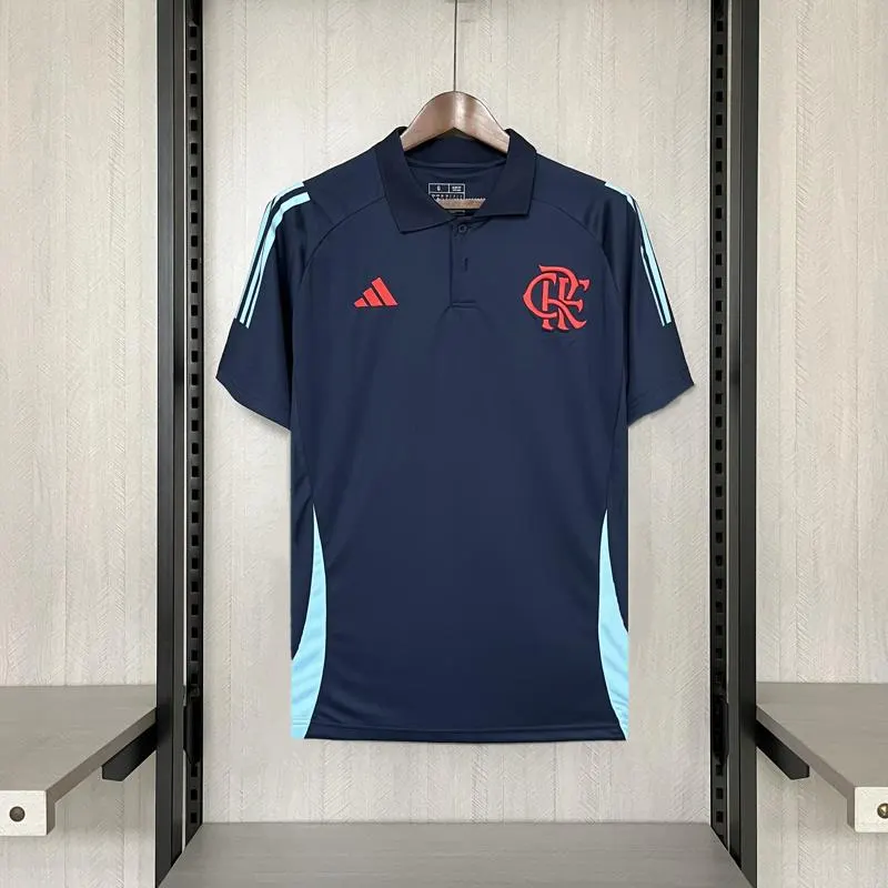 Flamengo Polo Azul Marinho 25/26 Torcedor