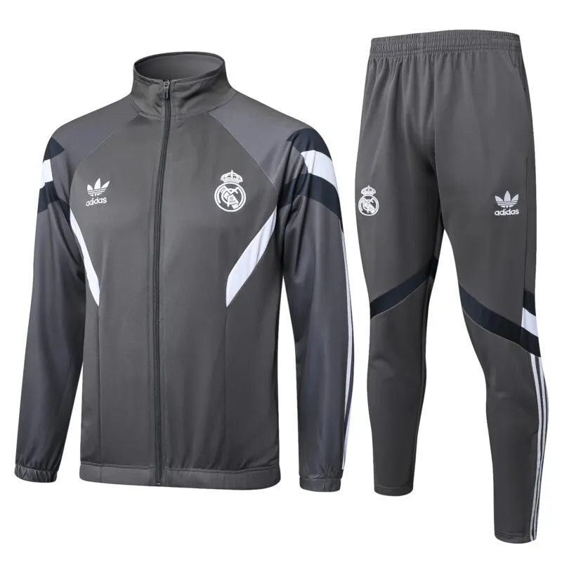 Conjunto Viagem Real Madrid Cinza 25/26