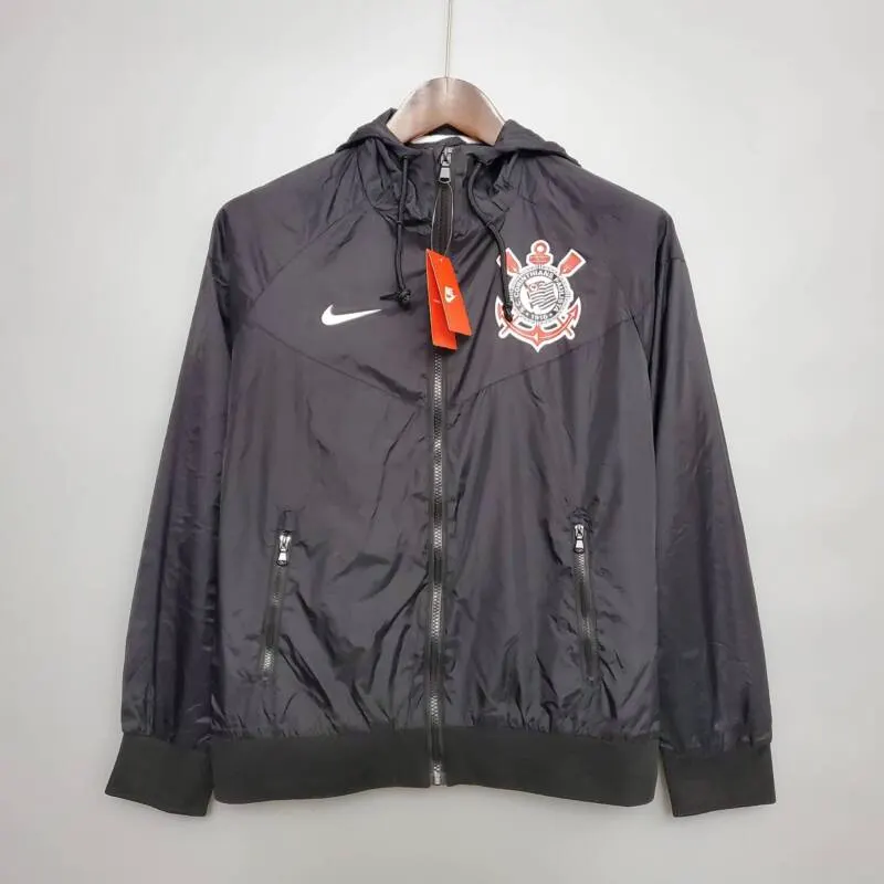 Corta Vento Corinthians Preta