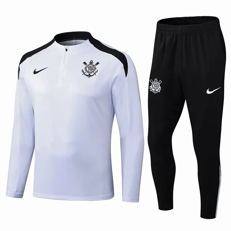 Conjunto Treino Corinthians Branco 25/26