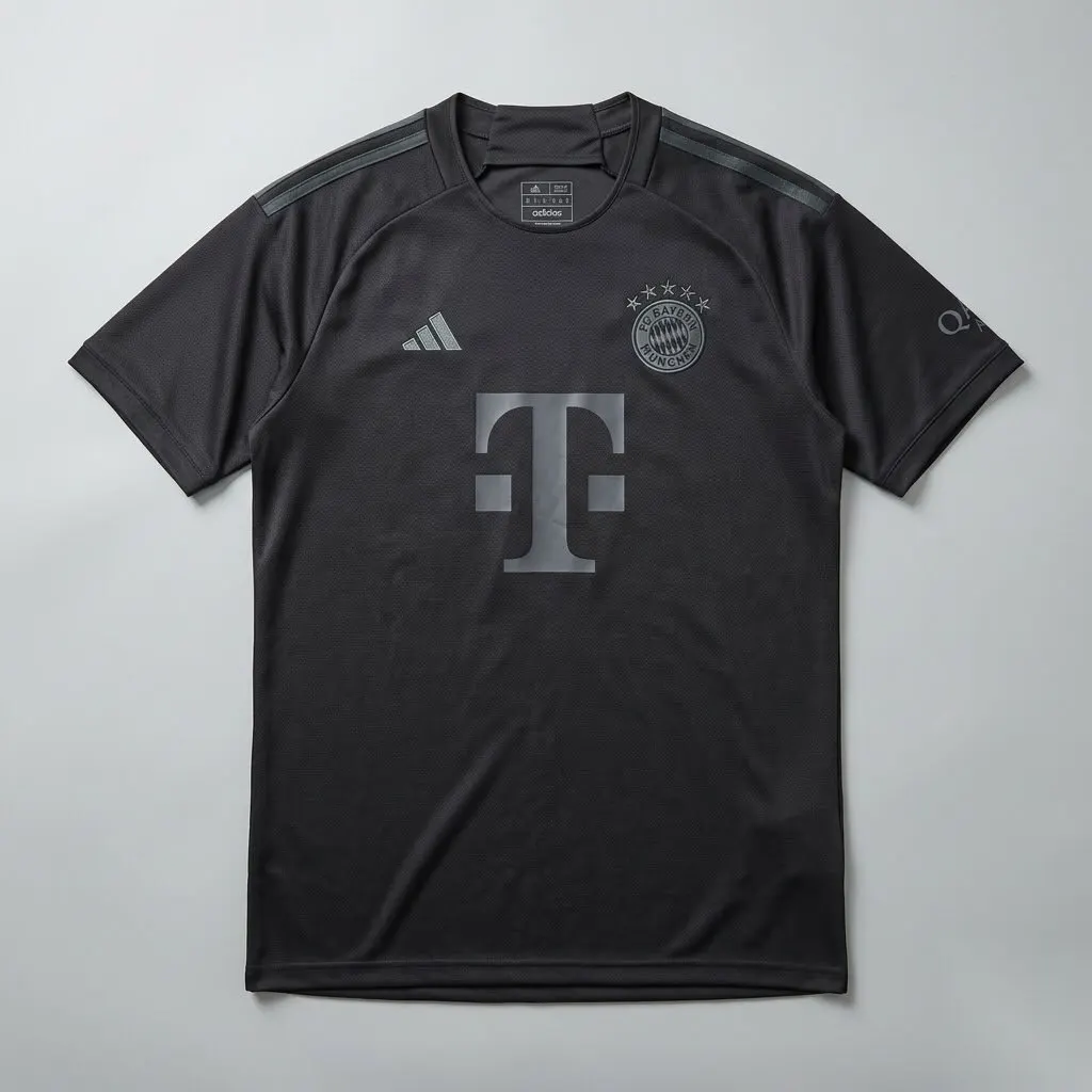 Bayern de Munique All Black Torcedor