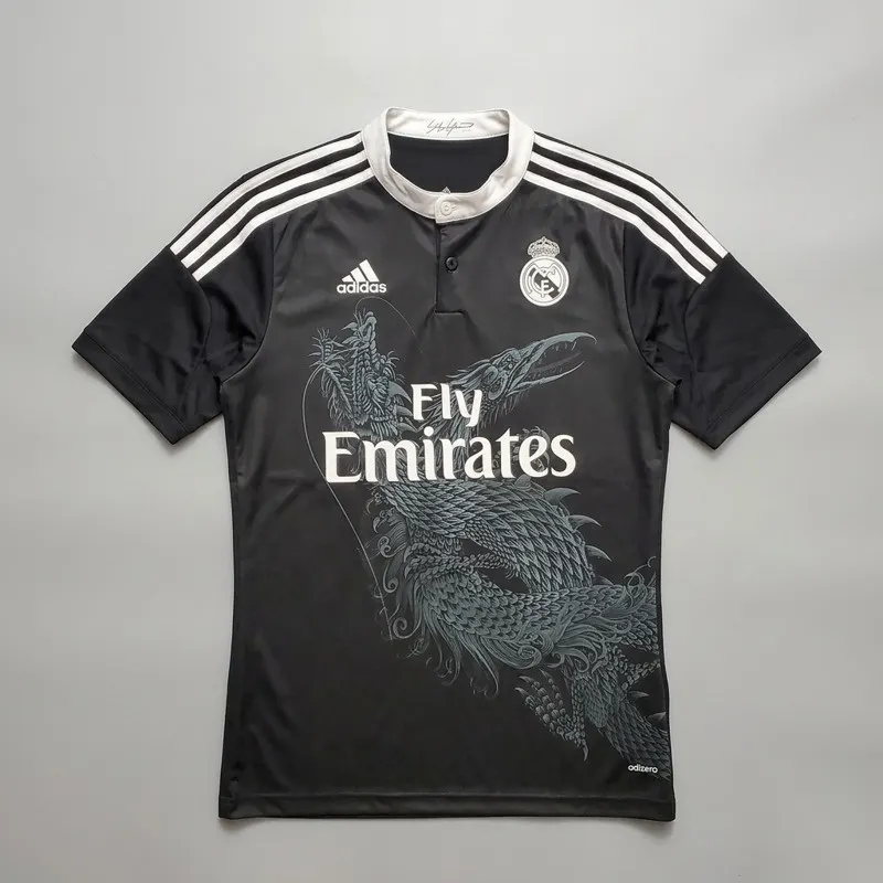 Camisa Real Madrid RETRO 2015 Preta