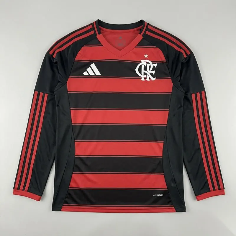 Flamengo Titular 25/26 Manga Longa