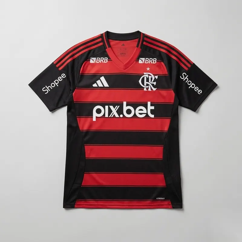 Flamengo Titular 25/26 – Patrocinador Master Torcedor