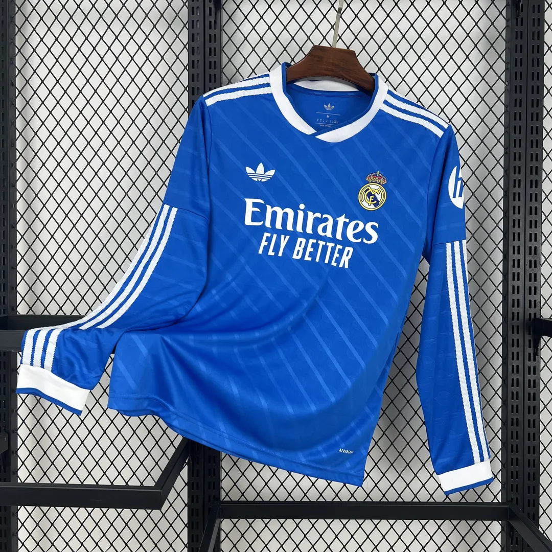 Real Madrid Third 25/26 Manga Longa