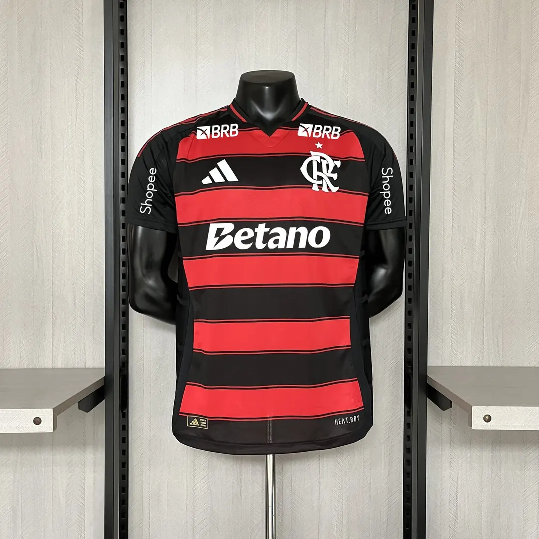 Flamengo Titular 25/26 Jogador- Todos Patrocínios