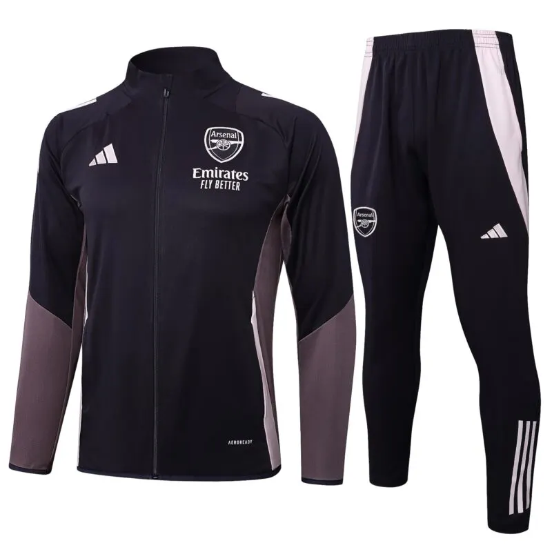 Conjunto Viagem Arsenal Preto 25/26