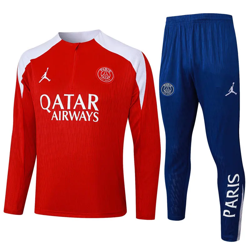 Conjunto Treino Psg Vermelho 25/26