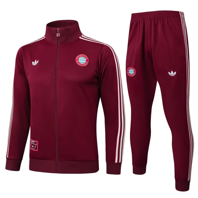 Conjunto Viagem Bayern de Munique Vinho 25/26