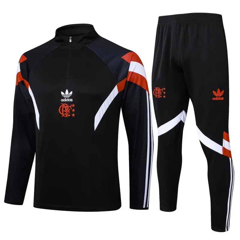 Conjunto Treino Flamengo Preto 25/26