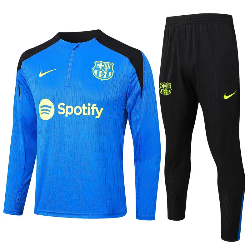 Conjunto Treino Barcelona Azul 25/26
