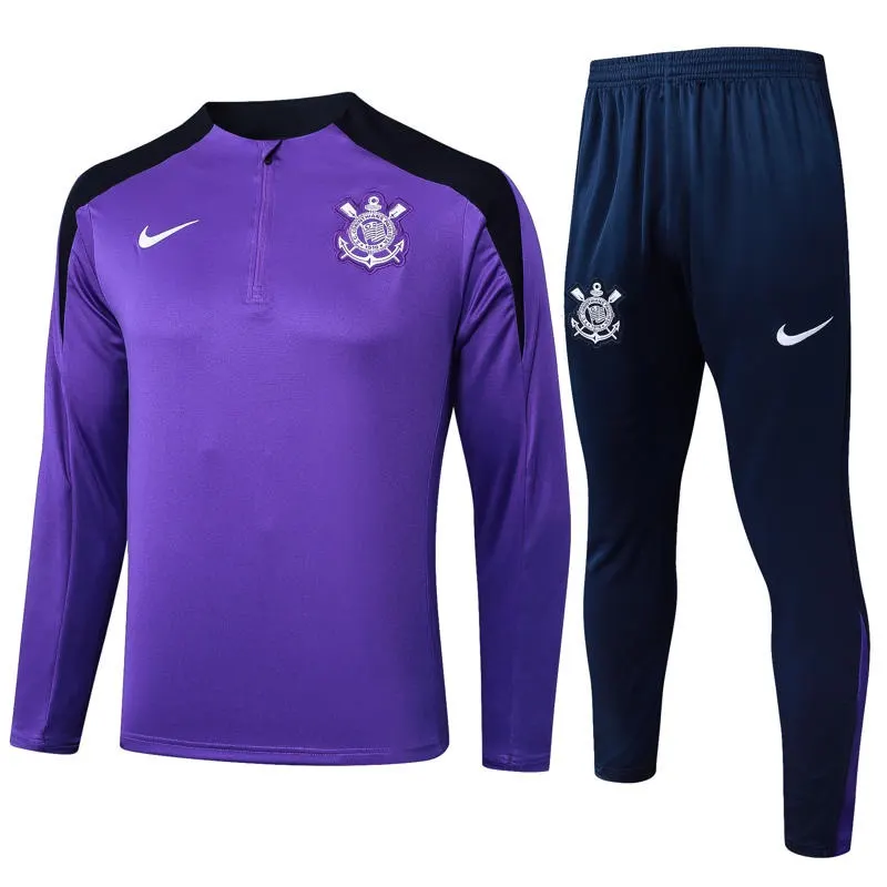 Conjunto Treino Corinthians Roxo 25/26
