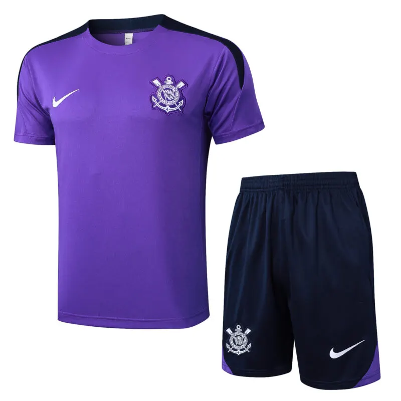 KIT Treino Corinthians Roxo 25/26
