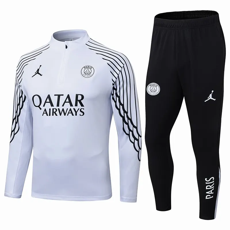Conjunto Treino PSG Branco 25/26