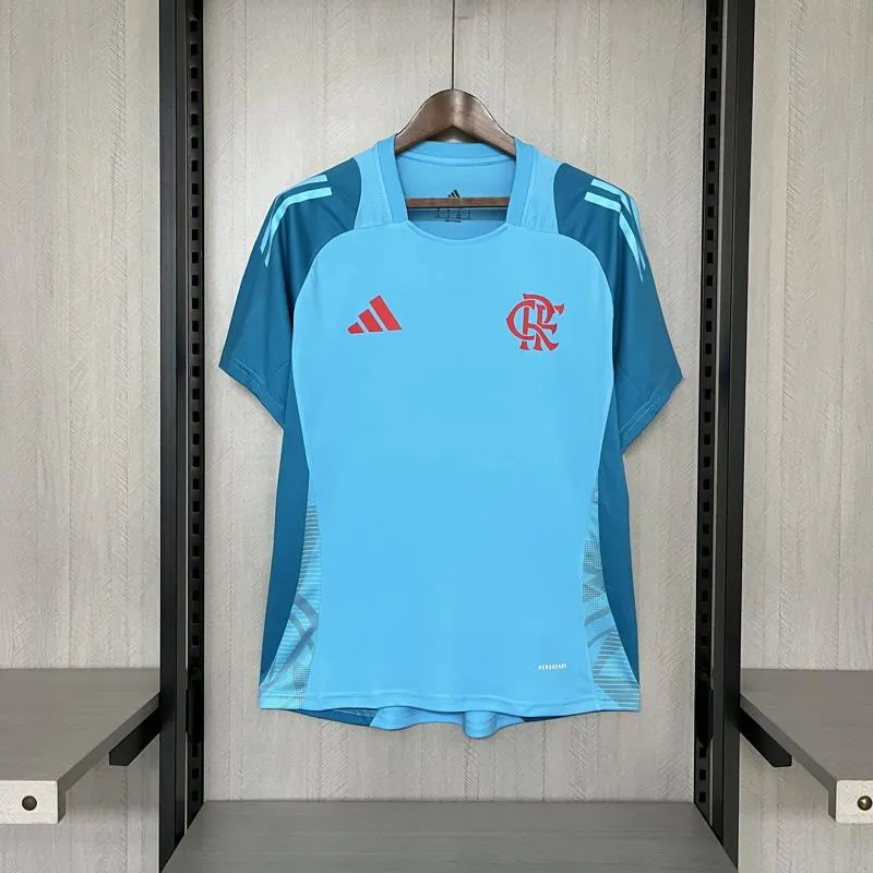Flamengo Treino Azul Clara 25/26 Torcedor