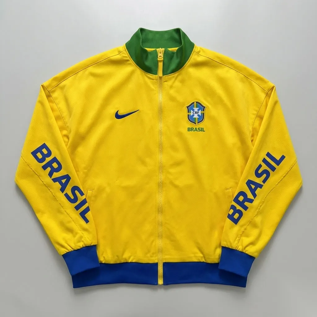 Corta Vento Brasil Amarela