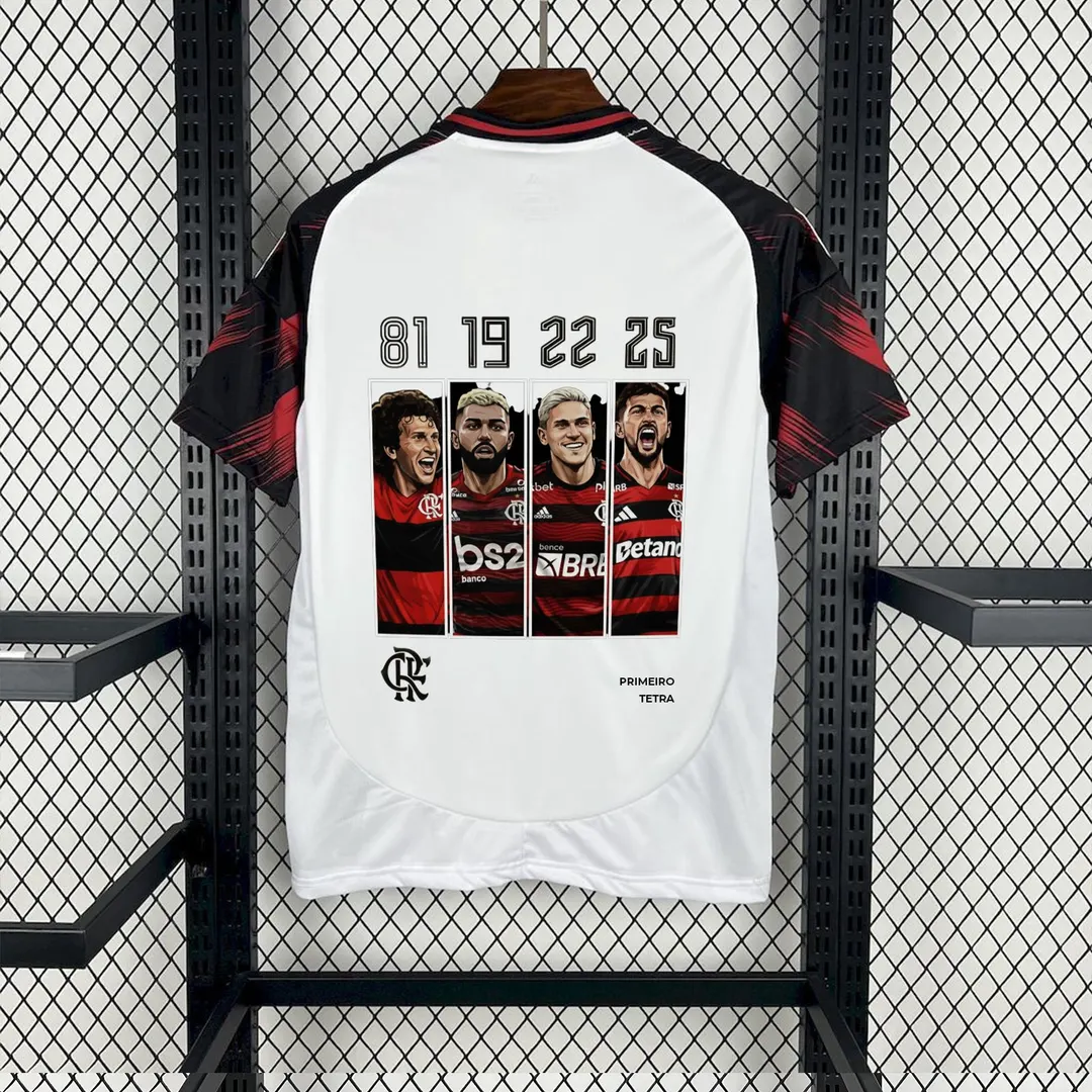 Flamengo Reserva 25/26 com Personalização Especial Torcedor