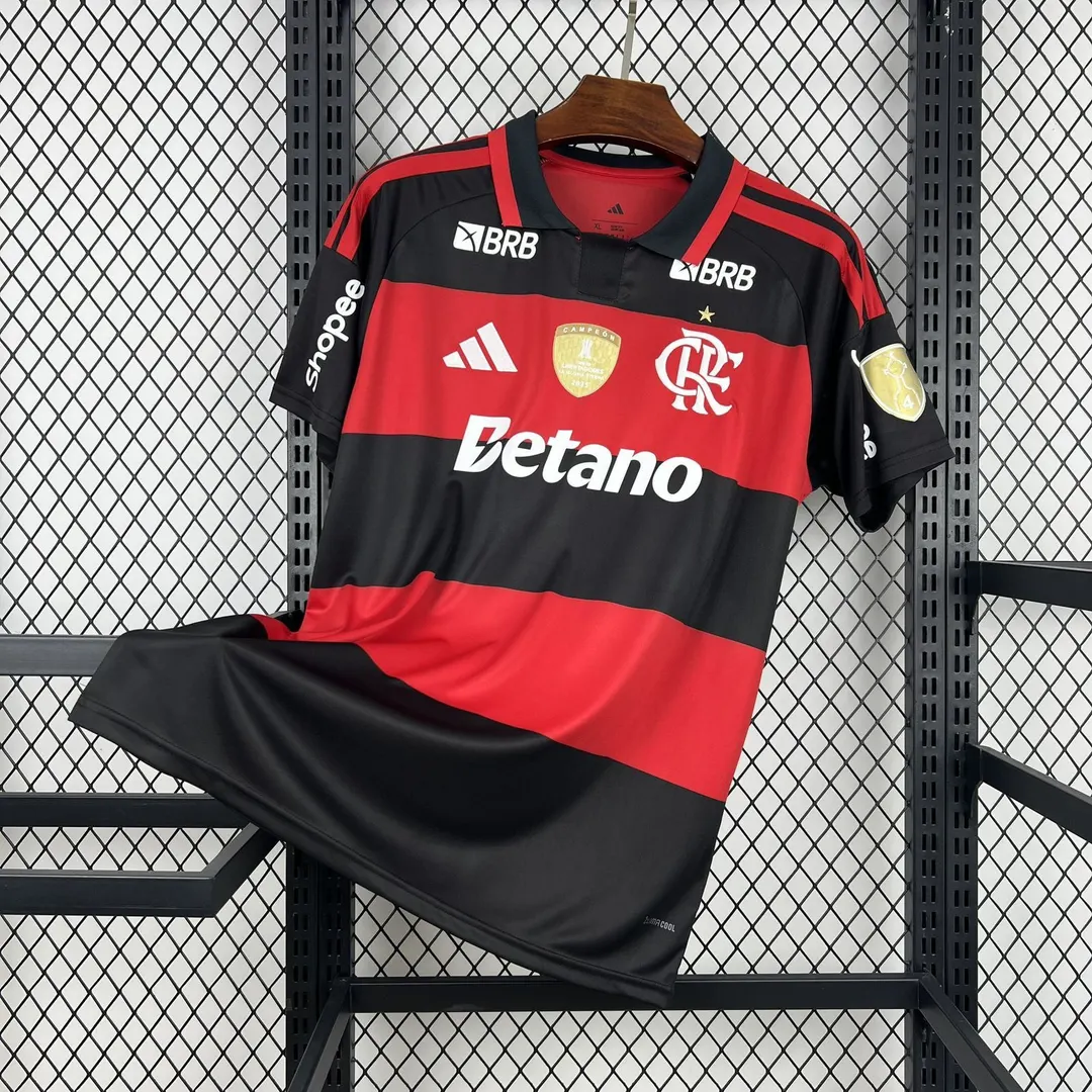 Flamengo Titular 26/27 Todos Patrocínios Torcedor