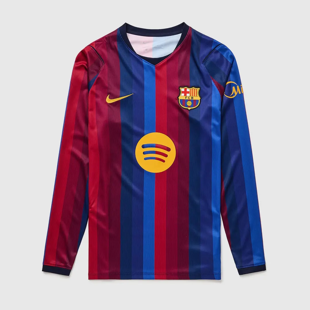 Barcelona Titular 26/27 Manga Longa Torcedor