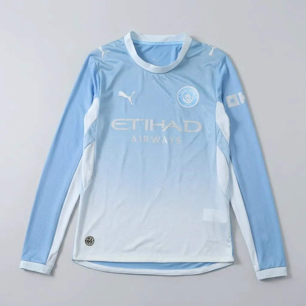 Manchester City Titular 26/27 Manga Longa