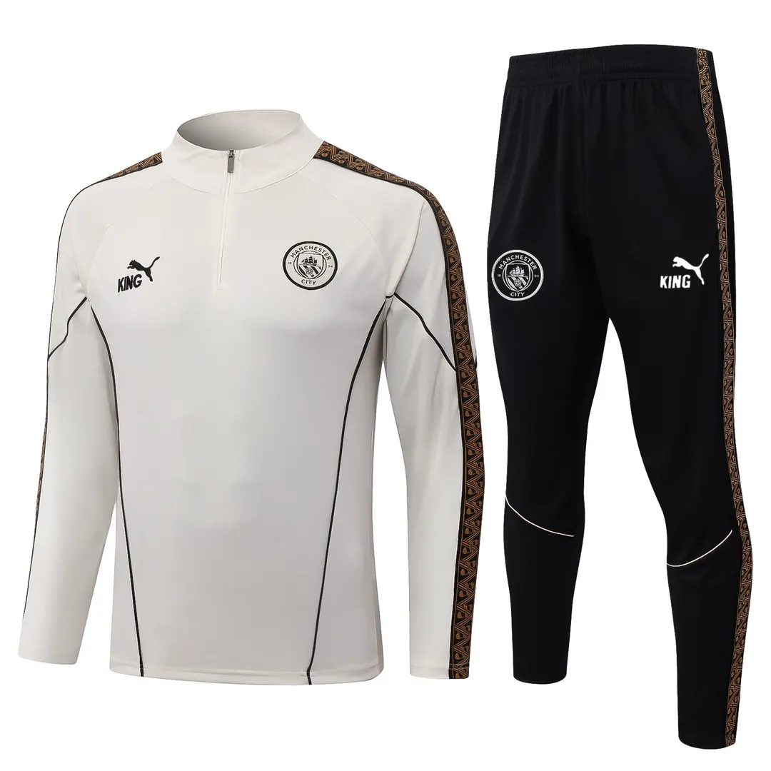 Kit Treino Manchester City Bege 26/27