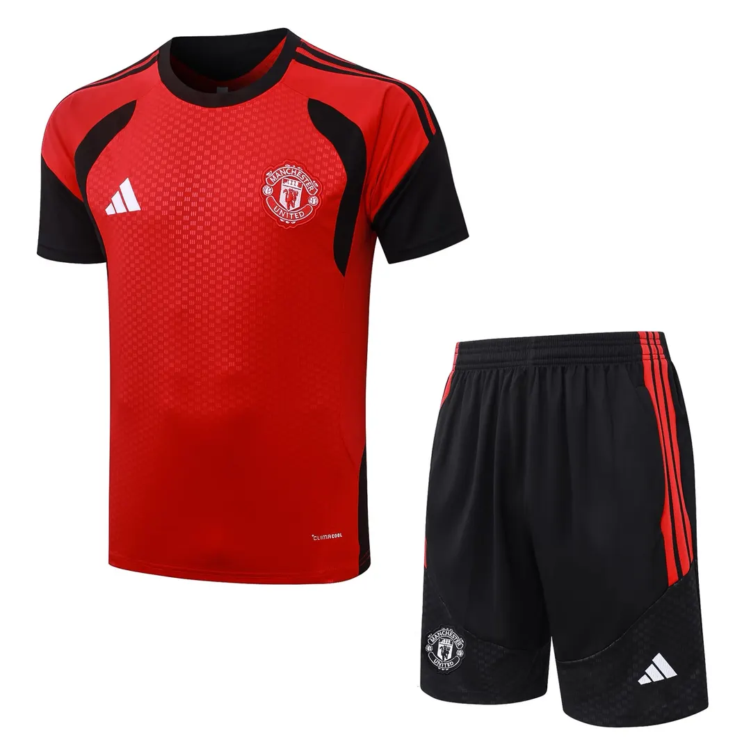 Kit Treino Manchester United Vermelho 26/27
