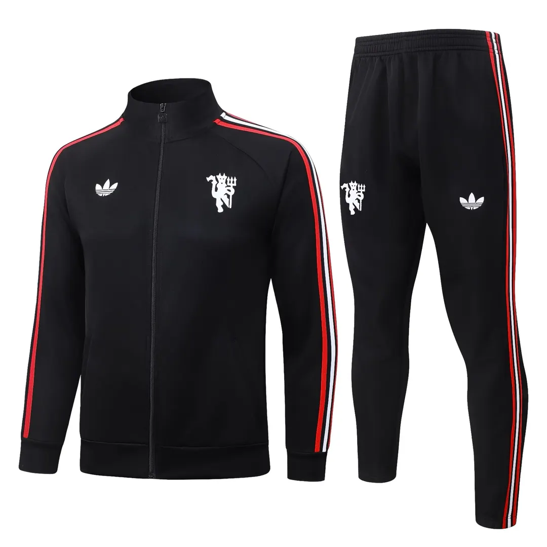 Conjunto Viagem Manchester United Preto 26/27