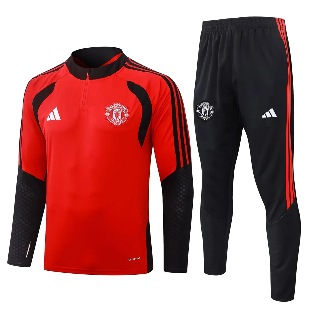 Conjunto Treino Manchester United Vermelho 26/27