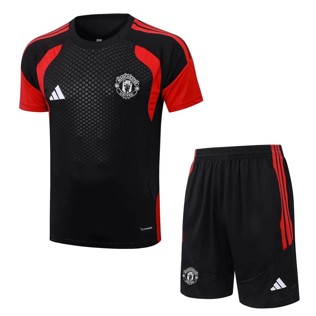 Kit Treino Manchester United Preto 26/27