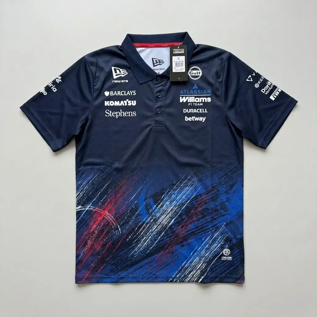 Camisa Williams Azul Polo