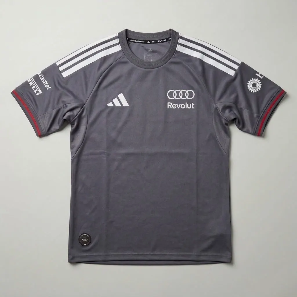 Camisa Audi Cinza