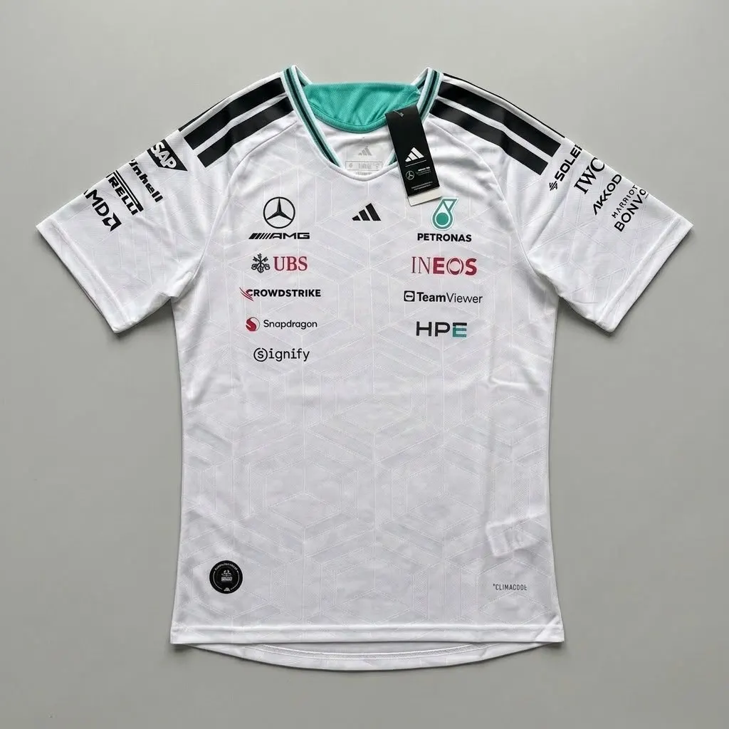 Camisa Mercedes Branca