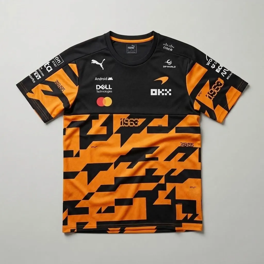 Camisa McLaren Laranja