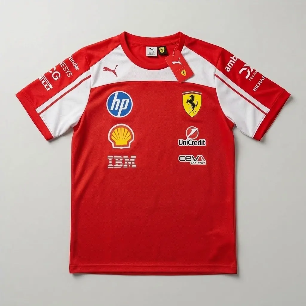 Camisa Ferrari Vermelha