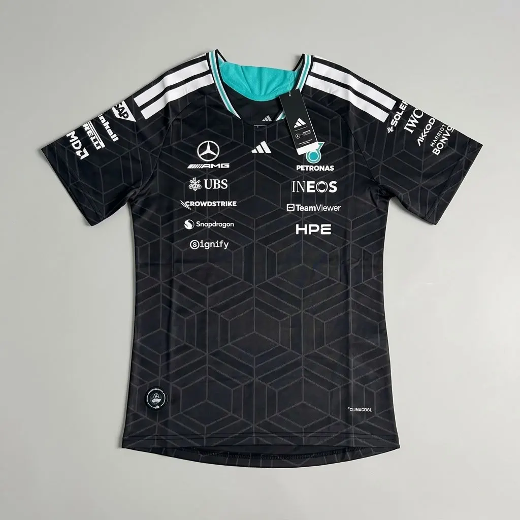 Camisa Mercedes Preta